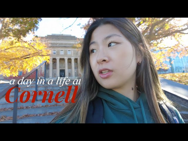 uni vlog | a day in a life at Cornell, study vlog, living alone, 코넬브이로그, 대학생브이로그, 교환학생, 미국유학생브이로그