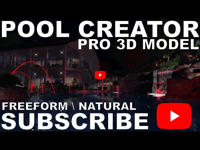 The Doan Pool - Pool Creator Pro 3D Model