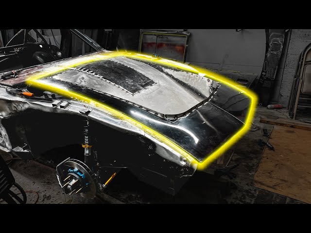 How To Make A Carbon Fiber Hood For an Electric 240z | The Legacy (10)