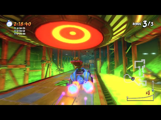 Crash Team Racing Nitro Fueled - N. Gin Labs - Dr. N. Tropy (Shortcuts) PS4 / PS5