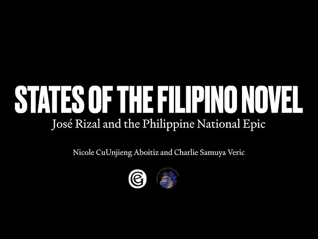 States of the Filipino Novel: José Rizal and the Philippine National Epic