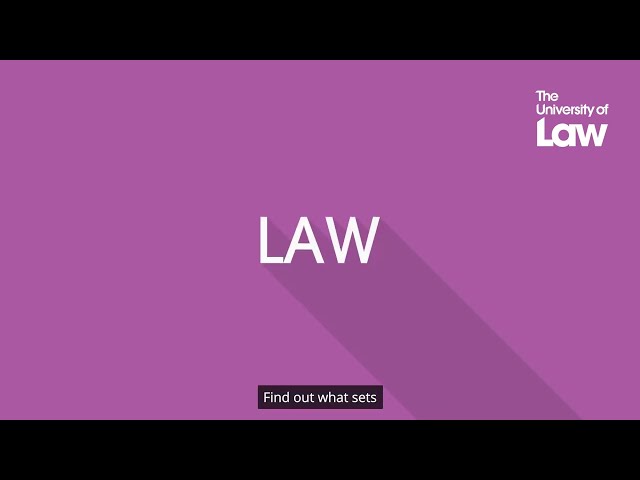 Undergraduate Law at The University of Law