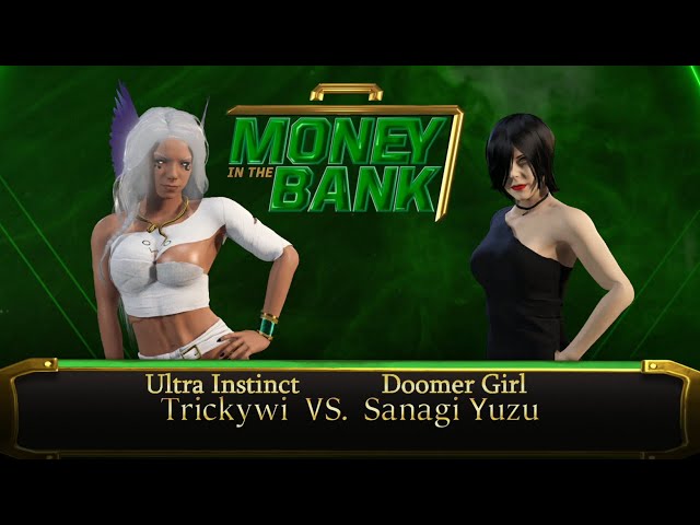 Ultra Instinct Tricky vs Doomer Girl Yuzu #wwe2k22