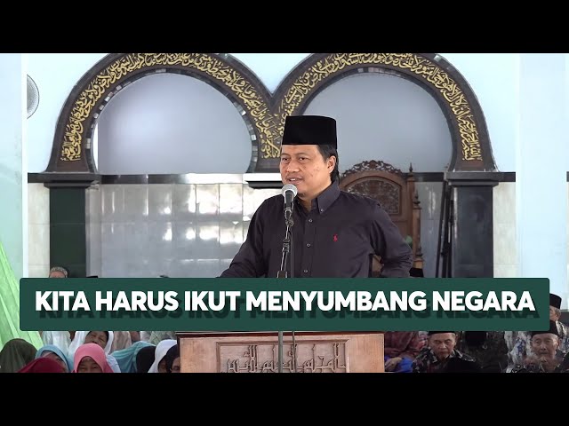 MENYUMBANG NEGARA TIDAK HARUS DENGAN UANG