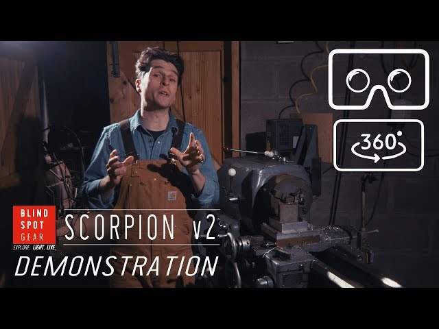 Scorpion v2 demonstration in VR