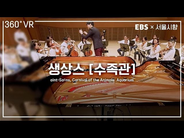 [EBS×서울시향] VR오케스트라 (360° VR)ㅣ생상스: ‘동물의 사육제’ 중 ‘수족관’