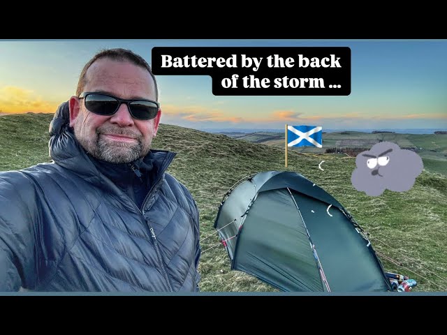 ‼️🤜BRUTALISED BY THE TAIL OF A STORM ⚠️🌀 | WILDCAMPING SCOTLAND 🏴󠁧󠁢󠁳󠁣󠁴󠁿 | WIND FEVER 😮‍💨