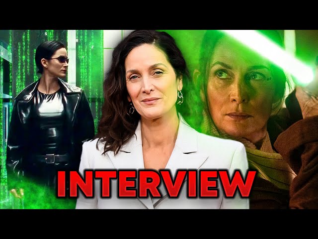 Carrie Anne Moss On Realizing The Matrix Would Be Iconic, The Acolyte, and More | Interview