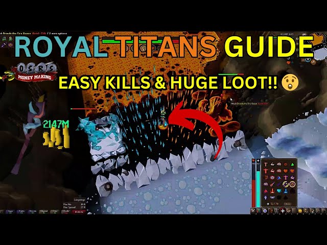 Royal Titans OSRS Guide Best Gear, Strategy & Loot 4M GP per Hour!