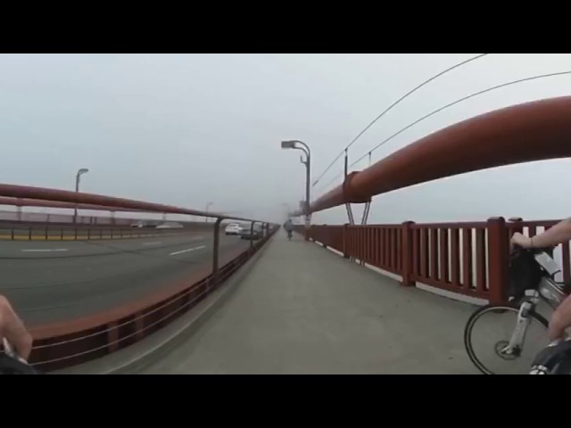 Theory of relativity on the Golden Gate Bridge