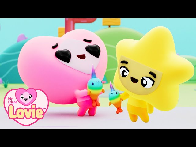 My Friend Lovie | Brand New - Lovie meets Shinie! ! | Kids Cartoons & Stories | Videos for Kids