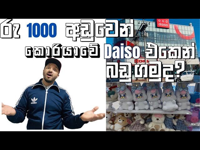 දාහට අඩුවෙන් බඩු ගන්න DAISOයමුද😮daiso shopping South Korea🇰🇷 다이소 쇼핑!