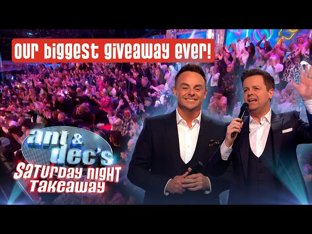 Our Biggest Giveaway Ever! | Saturday Night Takeaway