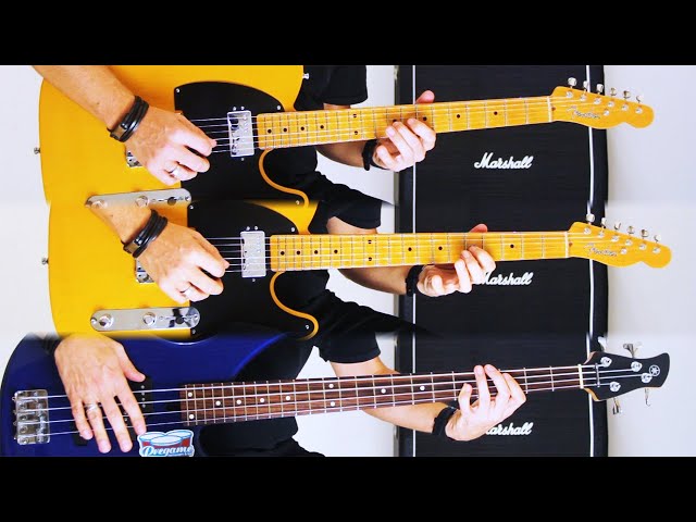 IRON MAIDEN - Wasting Love | guitar and bass multiview