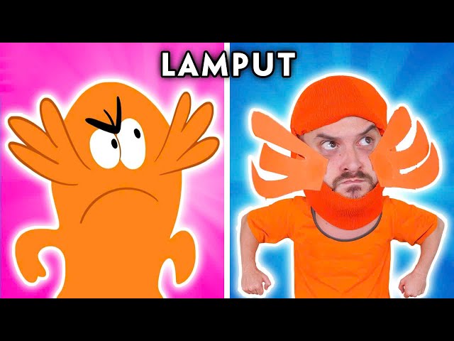 A Hottest Girl with Orange Hair | Compilation of Lamput's Funniest Scenes | Woa Parody