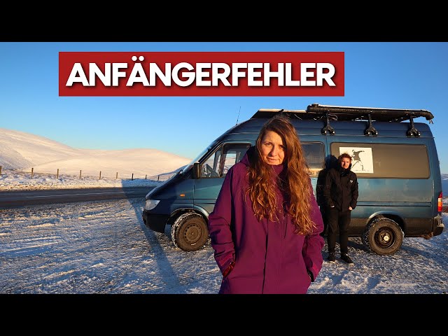 Einer der größten ANFÄNGERFEHLER beim Winter Camping | VANLIFE Schottland