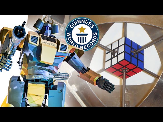 Robots Breaking World Records - Guinness World Records