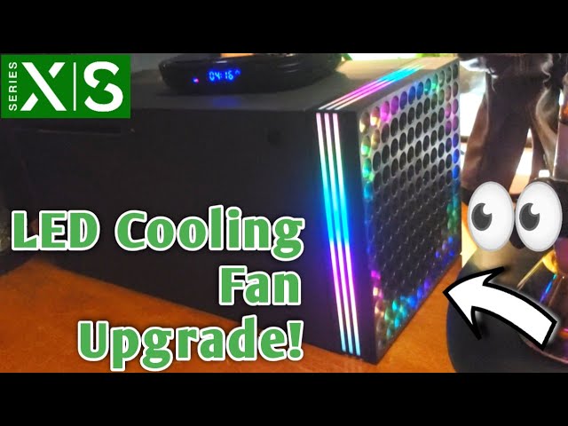 Installing a Xbox Series X LED Cooling Fan!