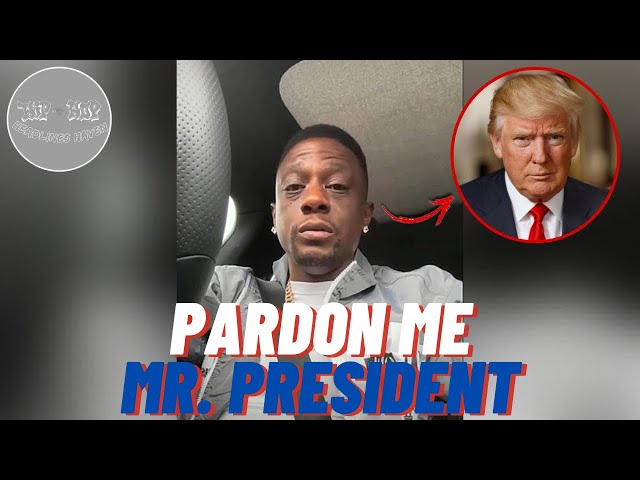 BOOSIE Calls Out TRUMP for Help—Wants a Presidential Pardon!