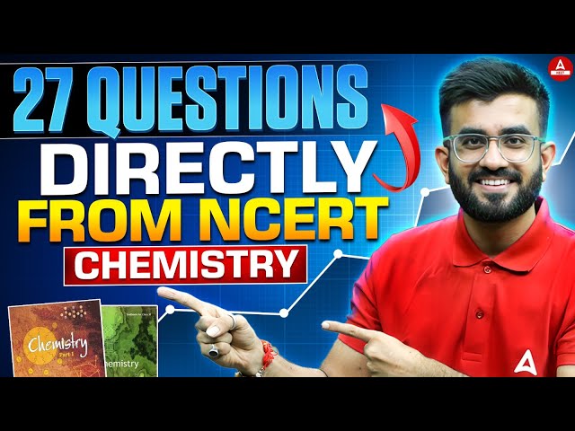 NEET Chemistry Direct Questions from NCERT | Nitesh Devnani