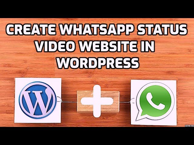 How to make whatsapp status video website in wordpress full tutorial in Hindi 2019