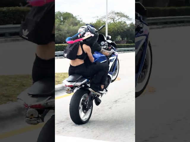 Tandem Wheelie Really Possible on a GSX-R750?