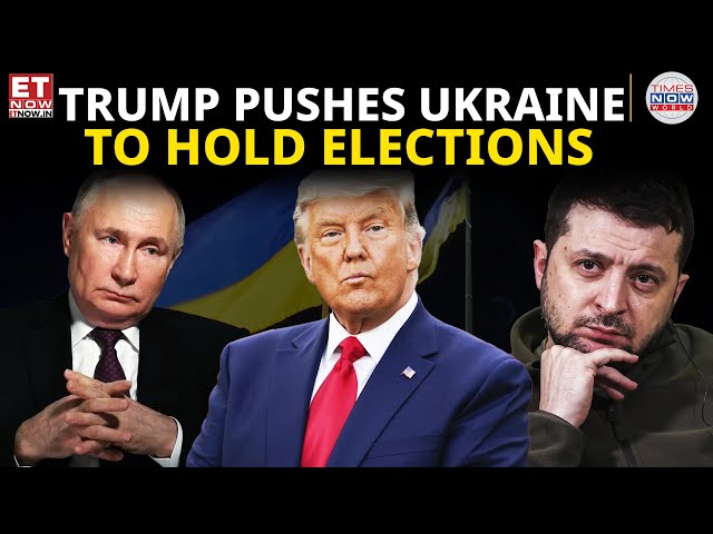 Is Zelensky’s Leadership in Jeopardy? US Urges Ukraine to Hold Elections | World News | ET Now