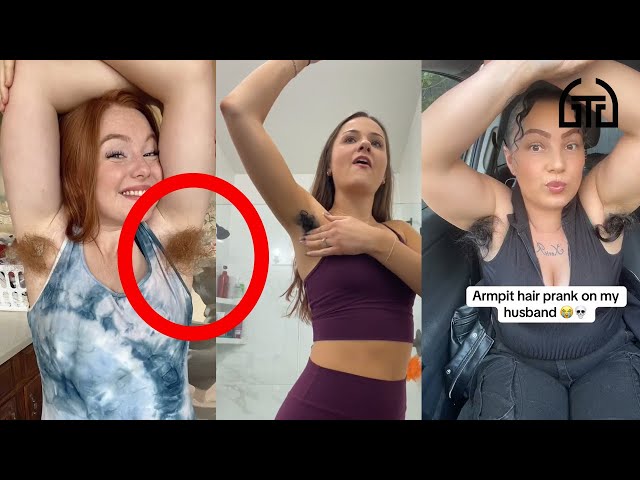 Hairy Armpit Prank on my Husband 🤣🤪 | Long Armpit Hair Prank on Boyfriend 🤯 | TikTok Compilations🤪