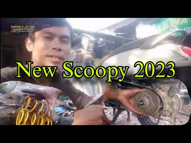 Modifikasi area CVT New Scoopy 2023 KOJA