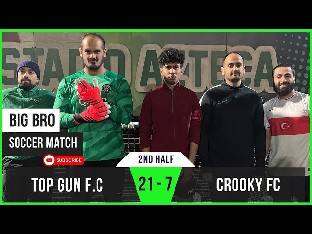 Chembe's 8-Goal Masterclass as Top Gun Win 21-7 | Big Bro Soccer (2nd Half)