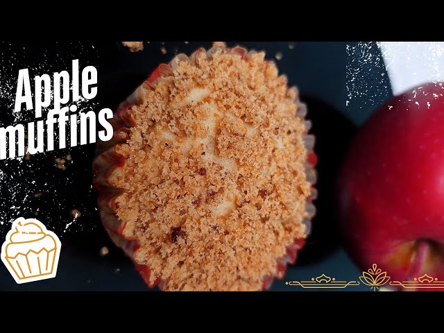 Easiest Cinnamon Apple Crumble muffins | Streusel |with english subtitles|Aswath ideas