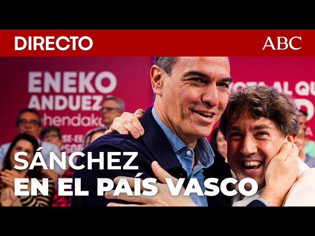 Pedro Sánchez y Eneko Andueza inauguran el Congreso del PSE-EE