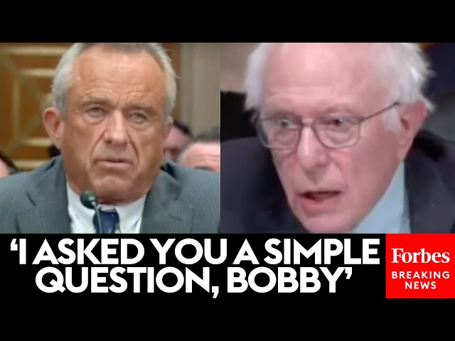 Bernie Sanders Asks RFK Jr. Point Blank About Whether He Incorrectly Believes Vaccines Cause Autism