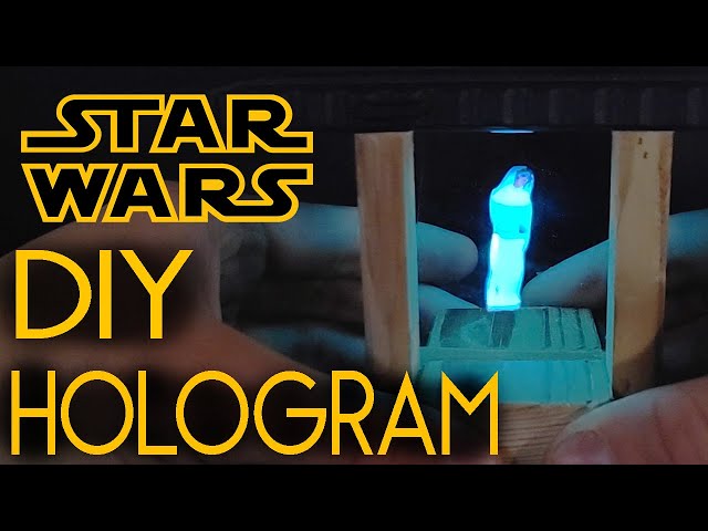 Star Wars DIY Hologram | Princess Leia Message