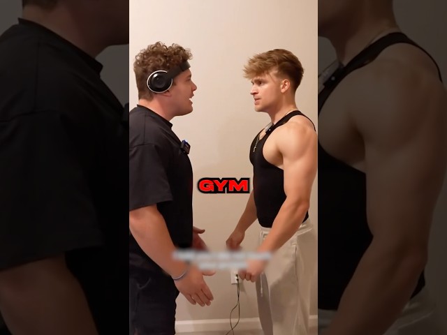 Athlete vs Bodybuilder Gym FIGHT 💪🥊