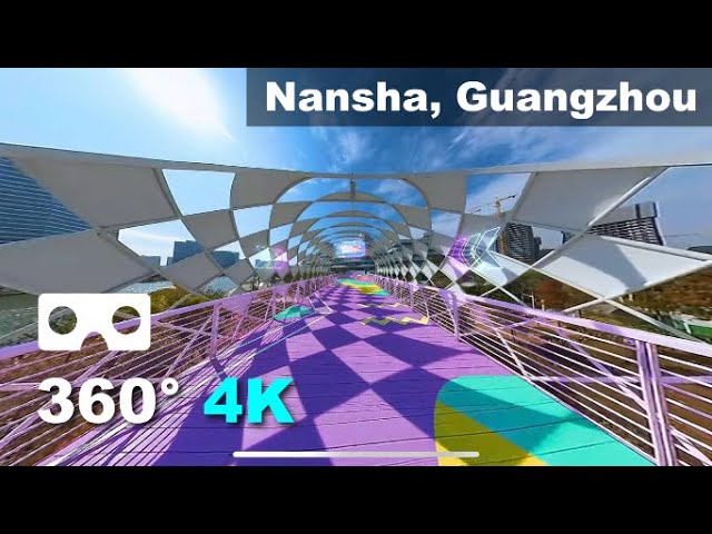 VR×GBA | Immersive Viewscape in South China's Nansha with American Vlogger