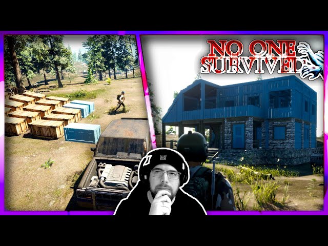 No One Survived ⚰️ 012: New BASE built and LOOTTOUR in the hospital!