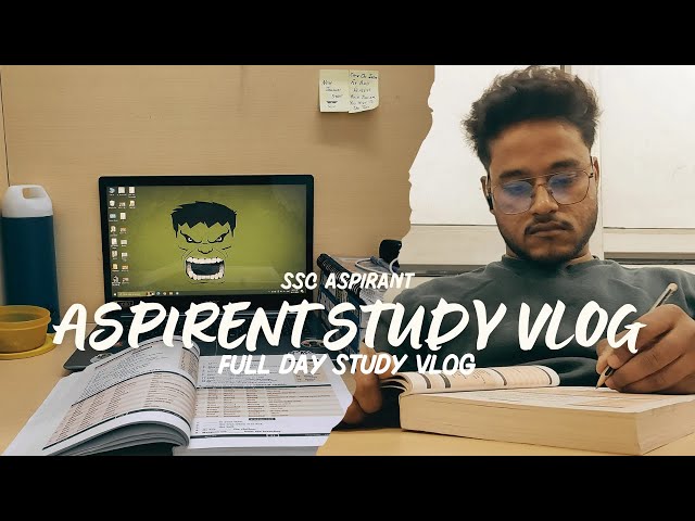 SSC STUDY VLOG📚|| CGL TARGET 2024 || Full day study 📝plans || CGL2024📍#studyvlog #aspirant #ssc #cgl