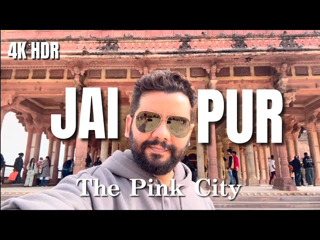 Jaipur City | Travel Vlog | Travel Guide | World famous Pink City of India | 4K HDR