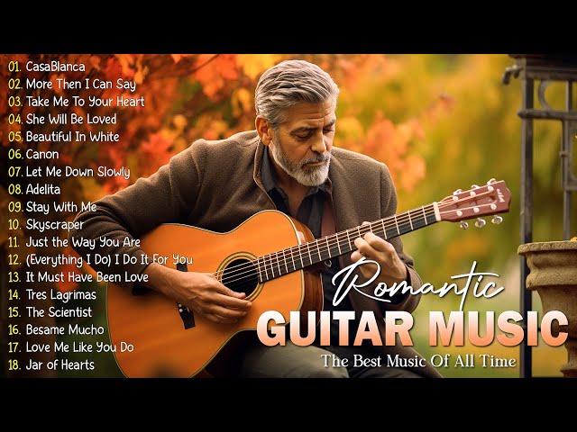 Guitar Music For Happy And Calm Moments ❤️ Romantic Guitar Music ❤️ Best Love Songs of All Time