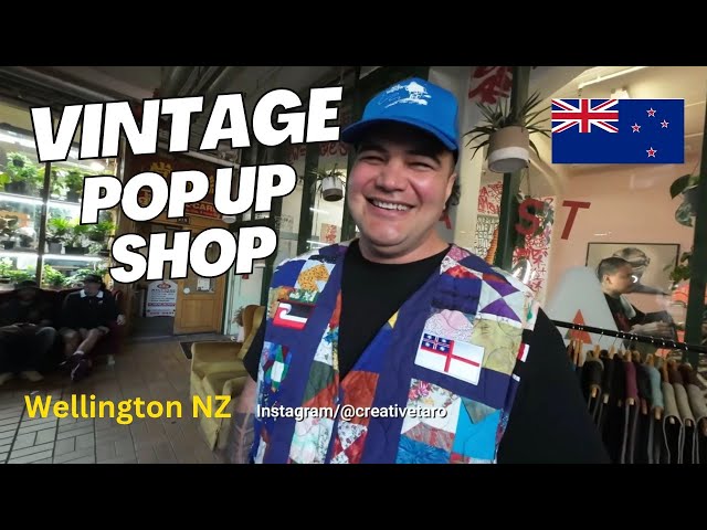 Vintage Market and Palestine Day #wellingtonnz #vintagestyle #vintageclothes #polytube #nzvlog