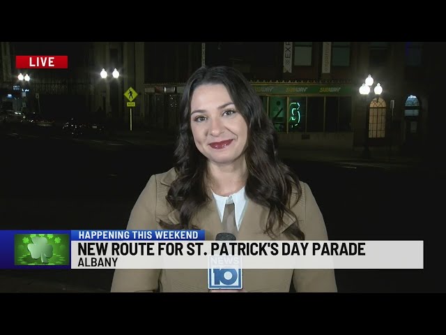 New Route for the St. Patrick's Day Parade