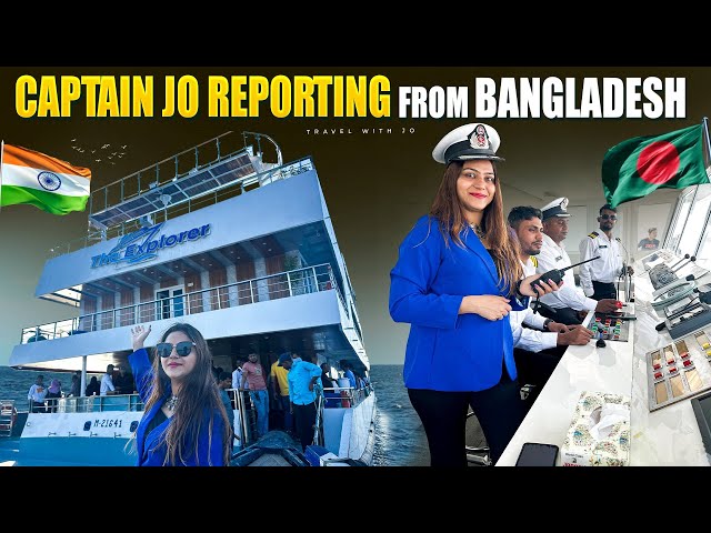 Bangladesh Cruise experience🇧🇩 Sunderban Forest Cruise Journey 🚢 Travel with Jo