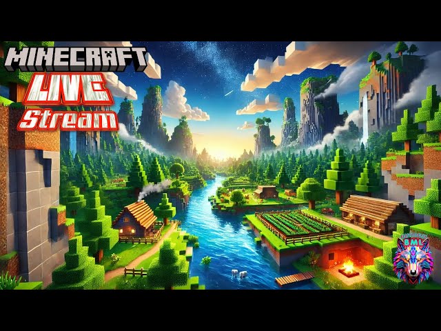 MINECRAFT Vertical Live Stream On RTX 4090 PC -  Noob To Pro - Road To 1.5K 🏆