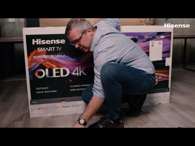 Hisense OLED TV: Unboxing tips and tricks