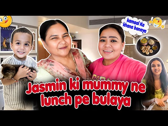 Jasmin Ki Mummy Ne Lunch Pe Bulaya😍🧆| Bharti Singh | Haarsh Limbachiyaa | Golla