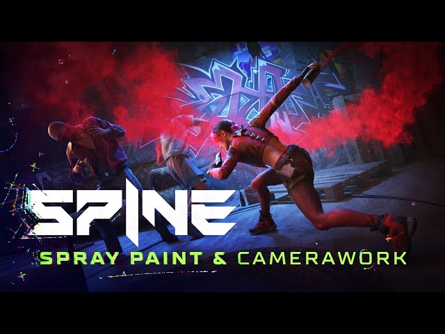 SPINE Gameplay Trailer | Spray Paint & Camerawork