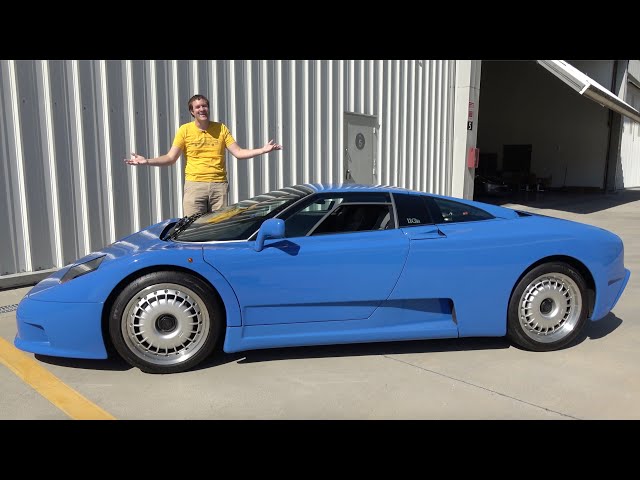 The Bugatti EB110 Is the Ultra-Rare, Ultra-Quirky 1990s Bugatti