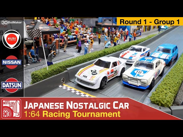 Japanese Nostalgic Car Tournament (Round 1 Group 1) JDM Racing