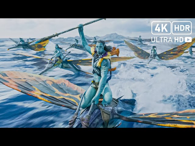 Avatar: The Way of Water – All Fight Scenes | Ultimate 4K HDR Cinema | Full Movie Review